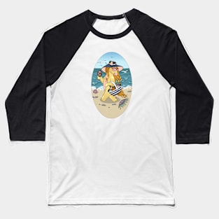 horse on the beach Baseball T-Shirt